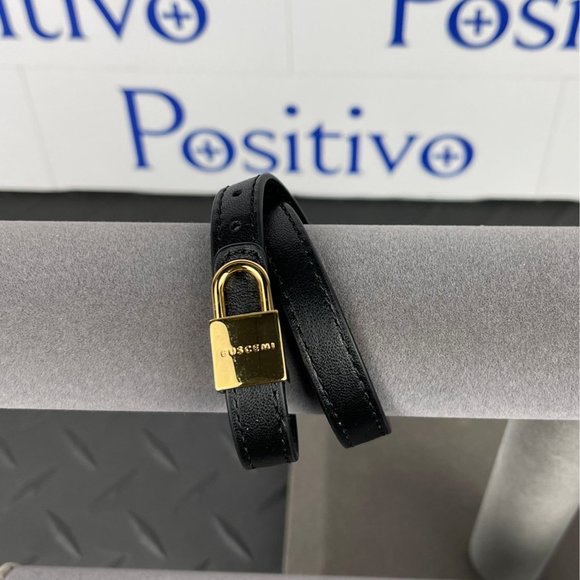 Buscemi Jewelry - Buscemi Double Bracelet Black Leather